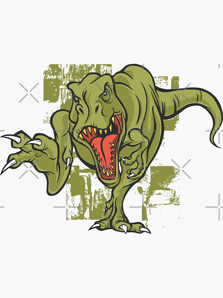 angry t rex