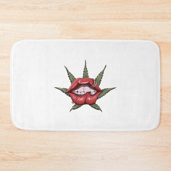 Item preview, Dope lips hemp stoners smoke grass gift designed and sold by redshirtz.