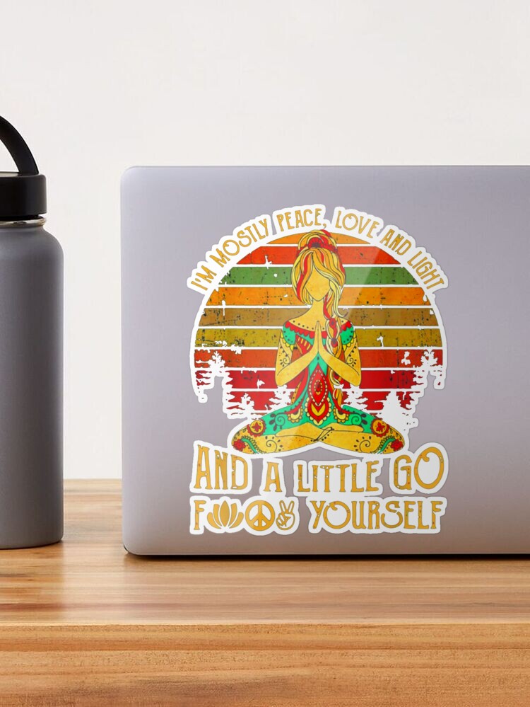 I'm Mostly Peace, Love And Light New Version - Personalized 30oz Tumbl –  Macorner