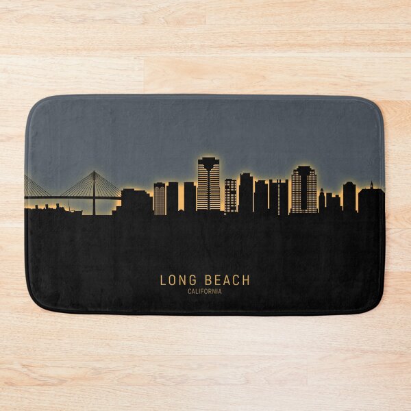 Item preview, Long Beach California Skyline designed and sold by ArtPrints.