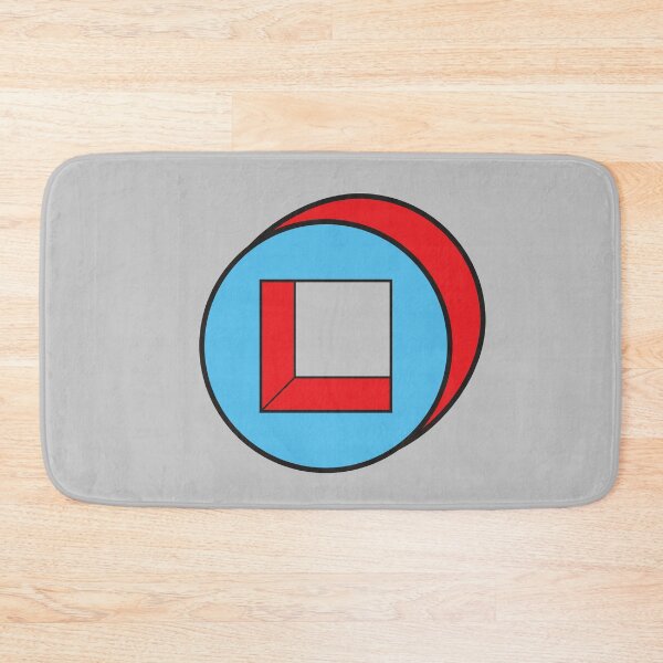 Item preview, Blue Square / Red Circle designed and sold by nootrope.