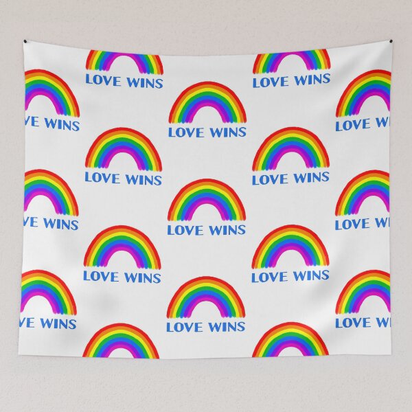 Item preview, LOVE WINS PANDEMIC Rainbow designed and sold by MagicBoutique.