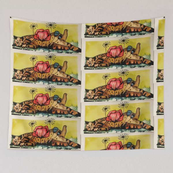 Item preview, Chonk in flowers designed and sold by amatoarts.