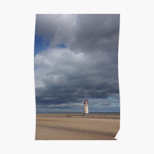 Point of Ayr lighthouse Poster