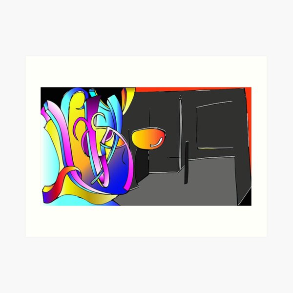 Rose Colored Glasses Art Print