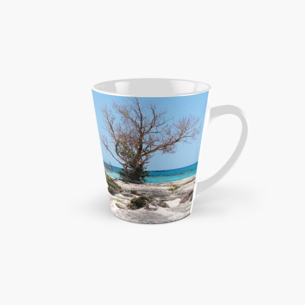 La plage d'Elafonissi Mug long