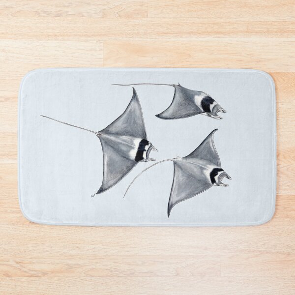 Item preview, Devil fish - Manta ray (Mobula mobular) designed and sold by chloeyzoard.