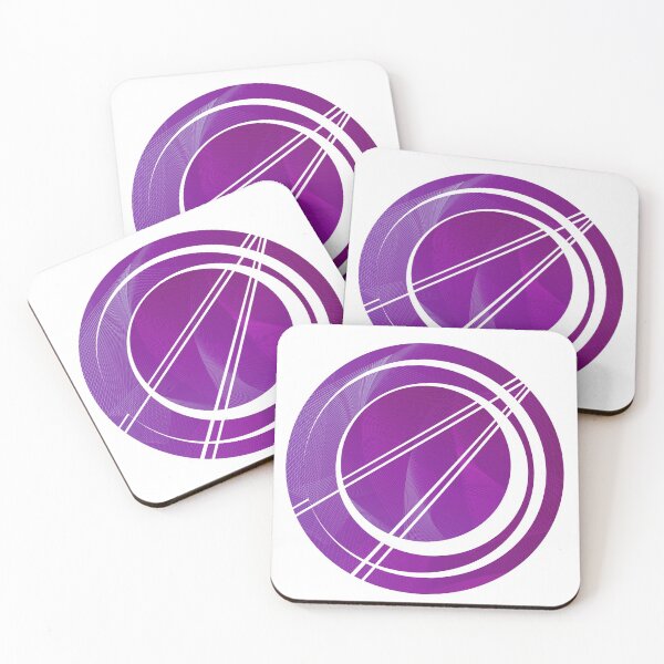 Item preview, Purple Galaxy planet Geometric  designed and sold by Carolina Salazar.