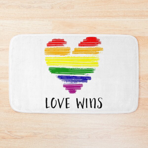 Item preview, LOVE WINS Rainbow Pride Support designed and sold by MagicBoutique.