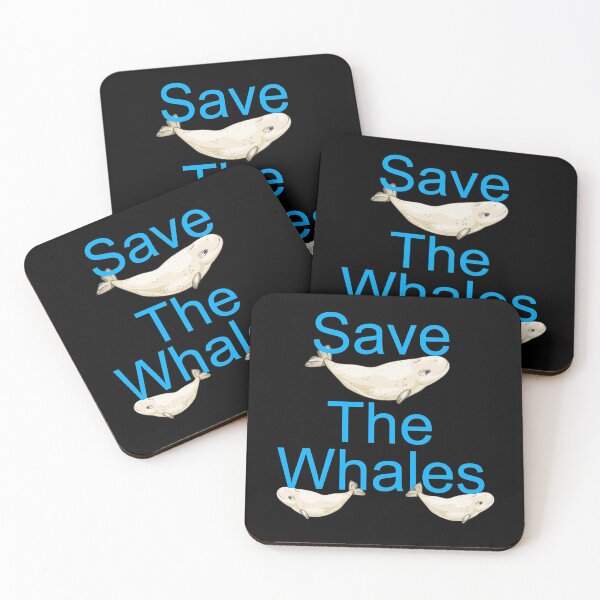 Item preview, Save The Whales Beluga  designed and sold by SparkleLiveLife.