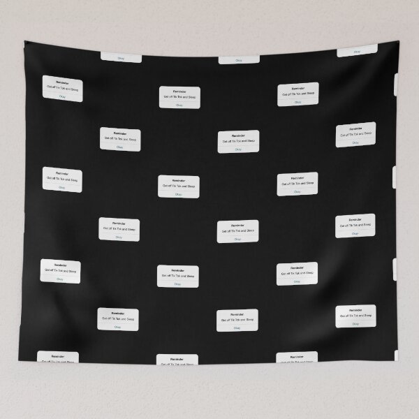Item preview, Reminder: Get off Tik Tok and Sleep designed and sold by Emilyhardyy.