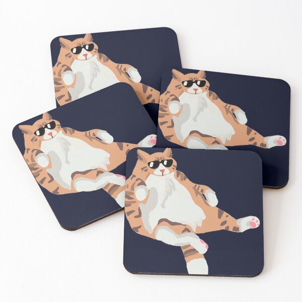 Item preview, Chonky Cat is Just Vibing designed and sold by JJMonty-Art.