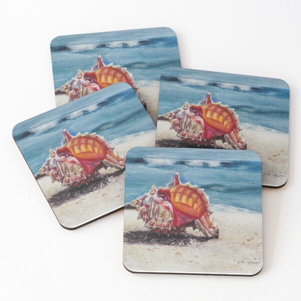 Item preview, Murex Shell on the Beach designed and sold by JLSchlegelArt.
