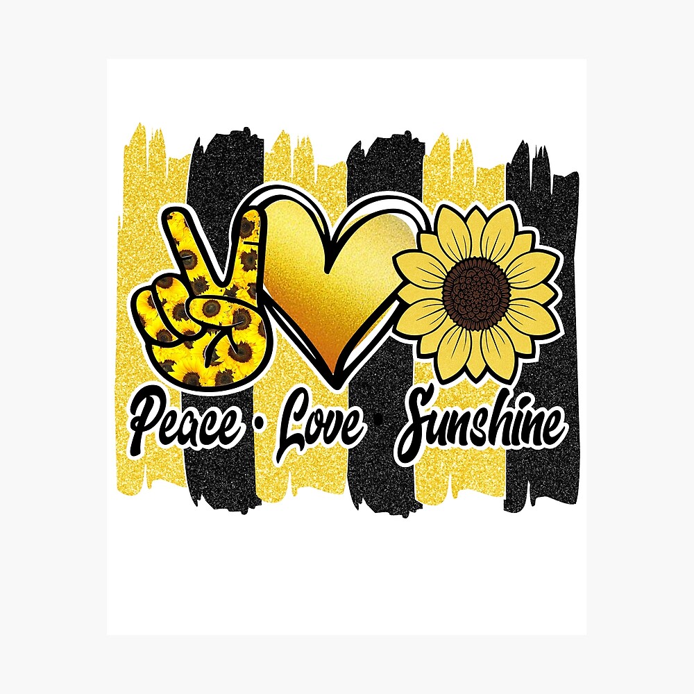 Free Free 219 Peace Love Sunshine Svg Free SVG PNG EPS DXF File