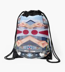 This Way That Way Always Uwayway. Drawstring Bag