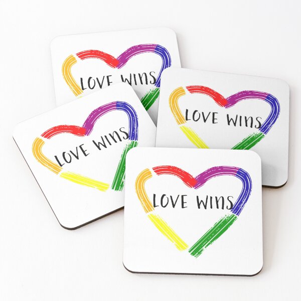 Item preview, LOVE WINS PANDEMIC Rainbow Support designed and sold by MagicBoutique.