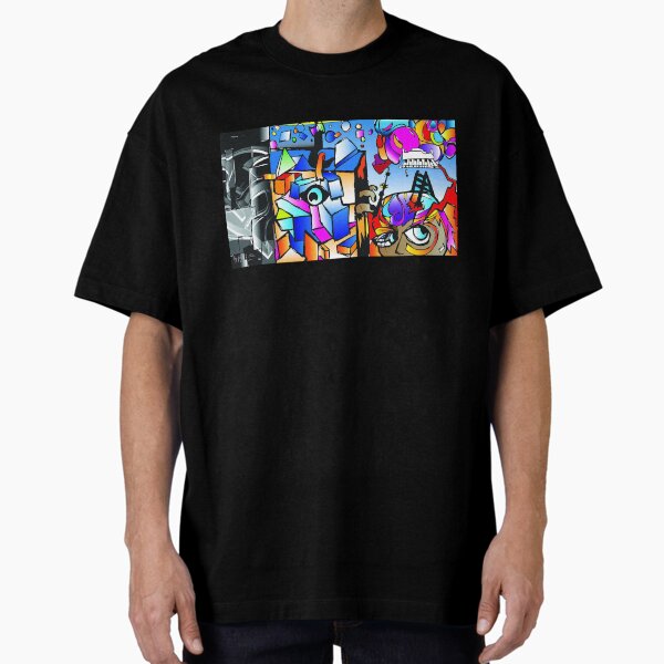 Ladder to Musical Emotions Oversized T-Shirt