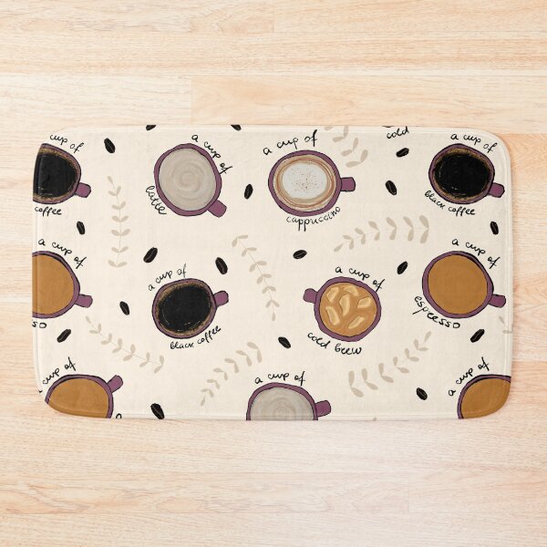 Item preview, A coffee lover pattern designed and sold by artisau.
