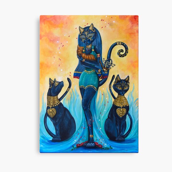 Bastet Cat Goddess Porn - Cat Goddess Wall Art for Sale | Redbubble