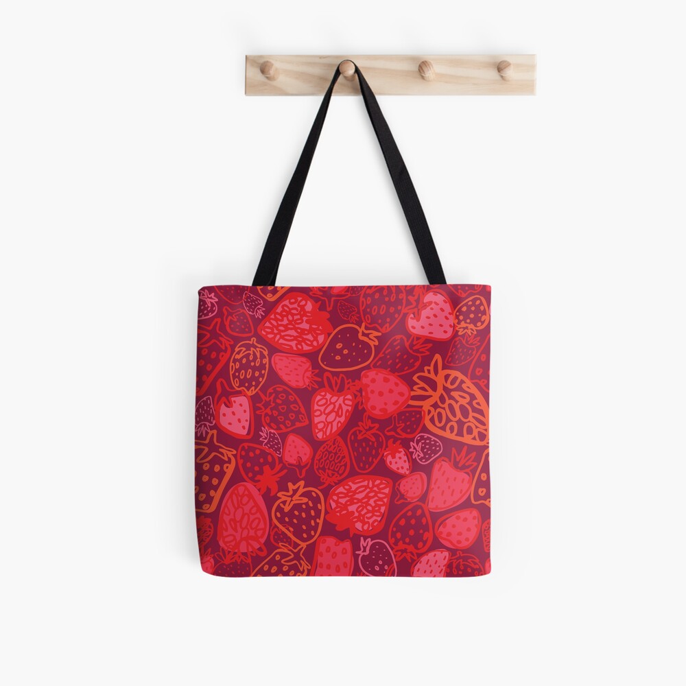 Strawberry Love Tote Bag