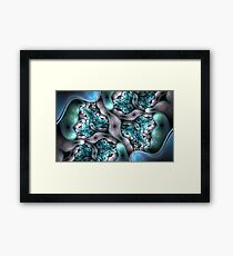 Angel pillow fights Framed Print