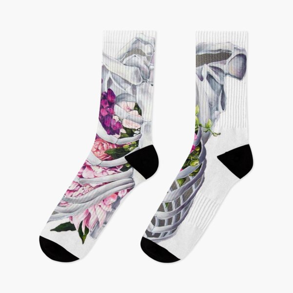 Item preview, Skeleton and flowers designed and sold by Aleksey Alekseev.