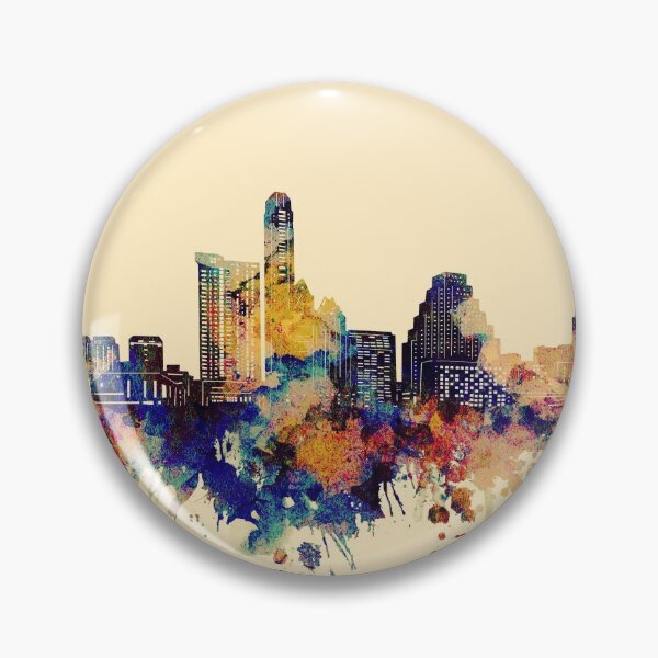 Aperçu de l'œuvre Skyline d'Austin créée et vendue par BekimART2.