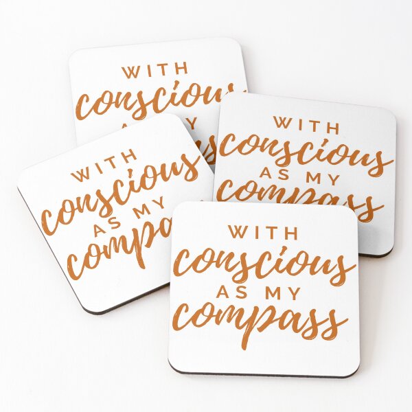 Item preview, Con consciente como mi brújula designed and sold by brightstarrykid.