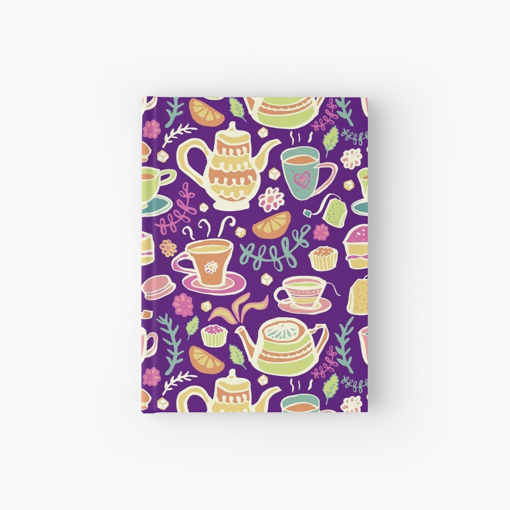 Tea Time Hardcover Journal