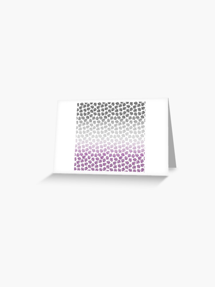Ace Acnh Leaf Pattern Greeting Card By Rensflr Redbubble