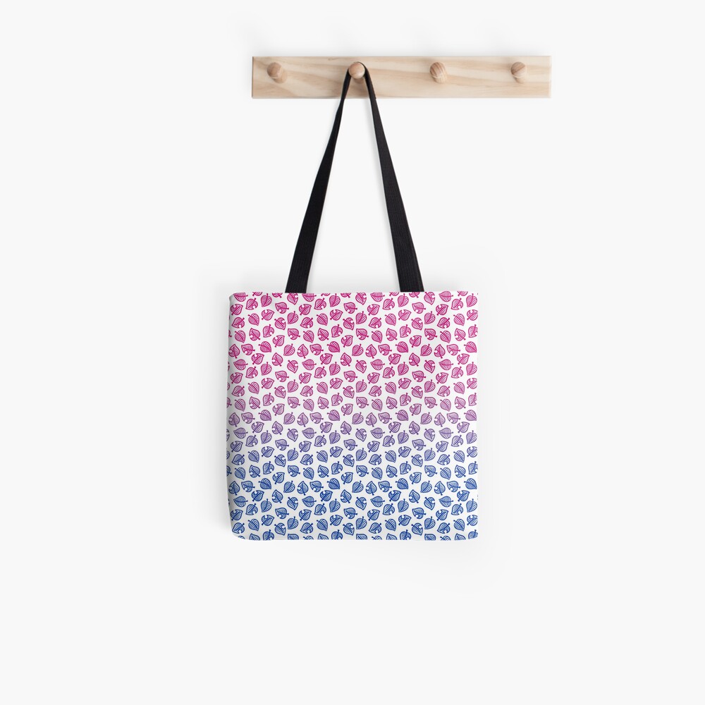 Bi Acnh Leaf Pattern Tote Bag By Rensflr Redbubble