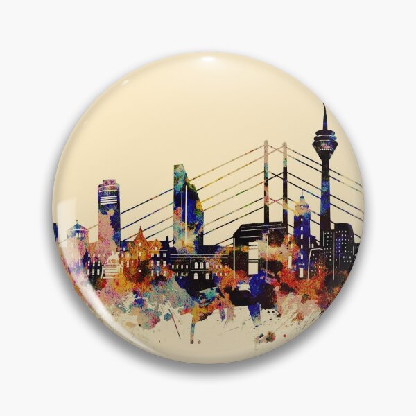 Item preview, dusseldorf skyline designed and sold by BekimART2.