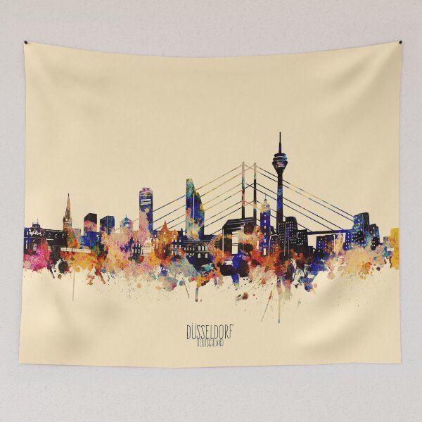 Item preview, dusseldorf skyline designed and sold by BekimART2.