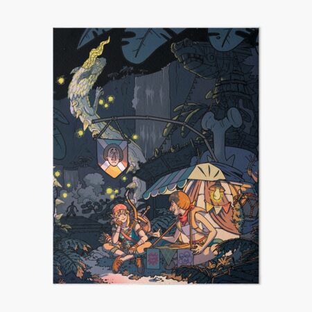 Lakeside Stable Art Board Print