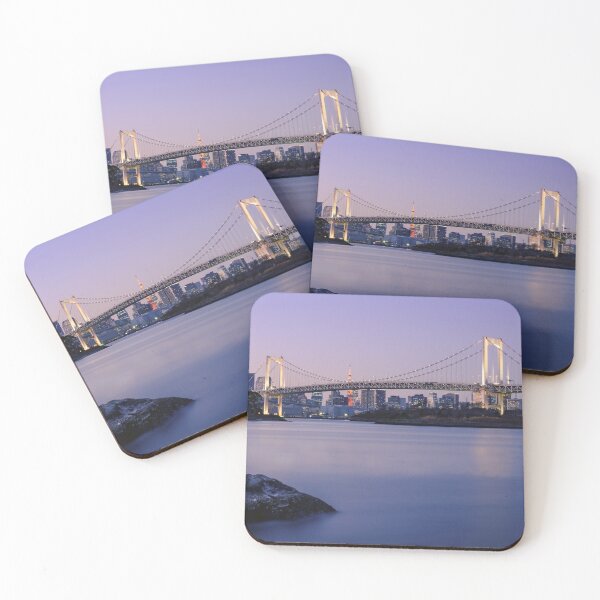 Item preview, Odaiba at Blue Hour - Tokyo at dusk designed and sold by Jordan McChesney.