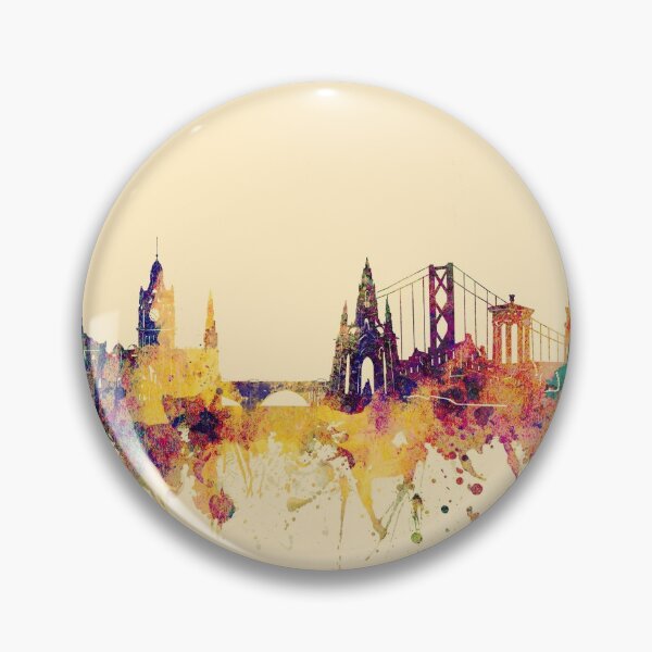 Item preview, edinburgh skyline designed and sold by BekimART2.