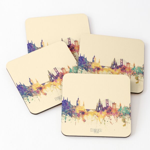 Item preview, edinburgh skyline designed and sold by BekimART2.