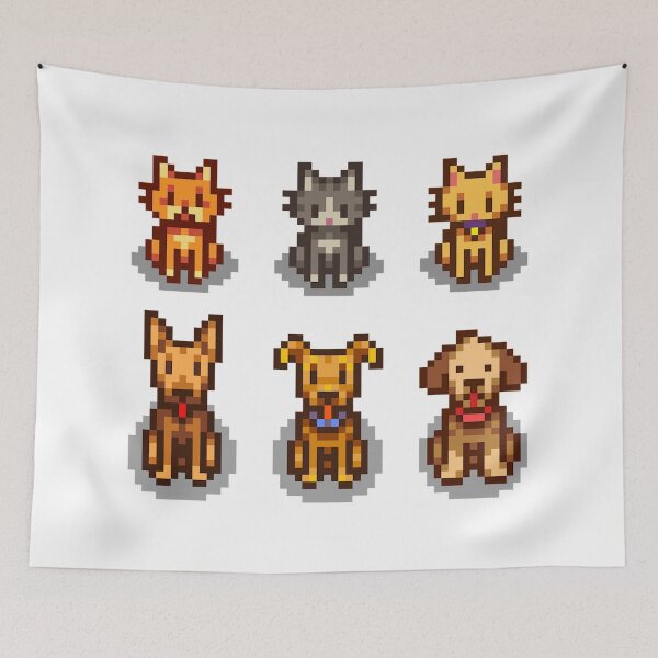Item preview, Stardew Valley Pets designed and sold by r9440.