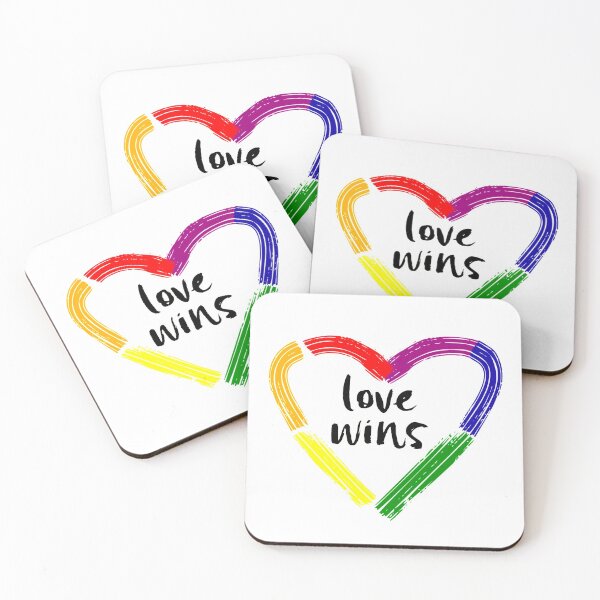 Item preview, LOVE WINS PANDEMIC Rainbow Support designed and sold by MagicBoutique.