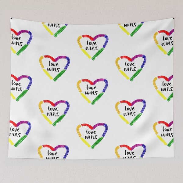 Item preview, LOVE WINS PANDEMIC Rainbow Support designed and sold by MagicBoutique.