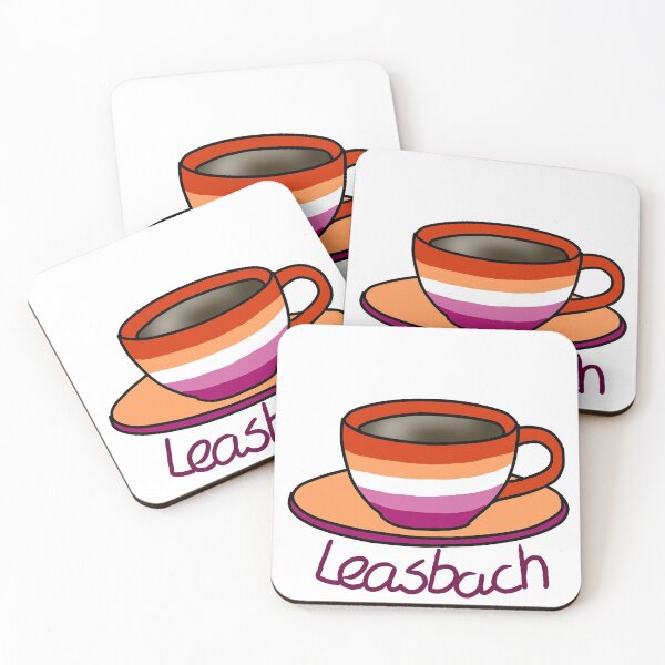 Item preview, Leasbach, Gaelic lesbian pride designed and sold by Niseag.