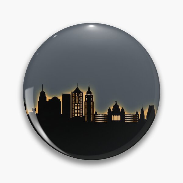 Item preview, Bengaluru Skyline India Bangalore designed and sold by ArtPrints.