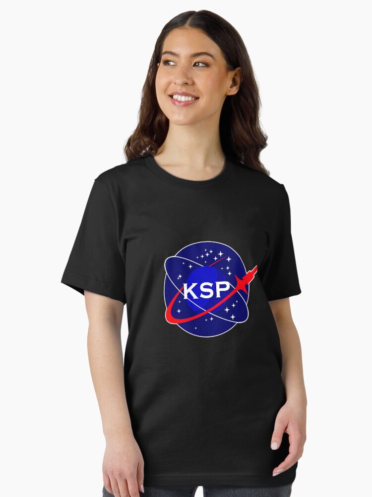 Thumbnail 2 of 7, Essential T-Shirt, KSP Space Agency logo designed and sold by JMcDowallDesign.