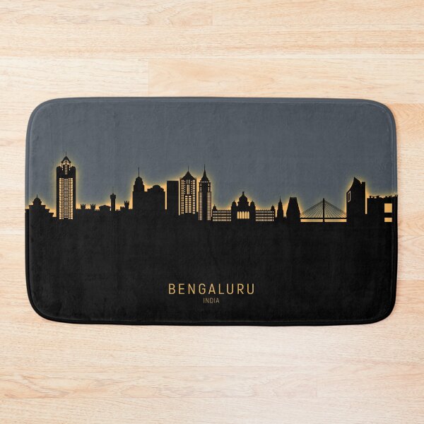 Item preview, Bengaluru Skyline India Bangalore designed and sold by ArtPrints.