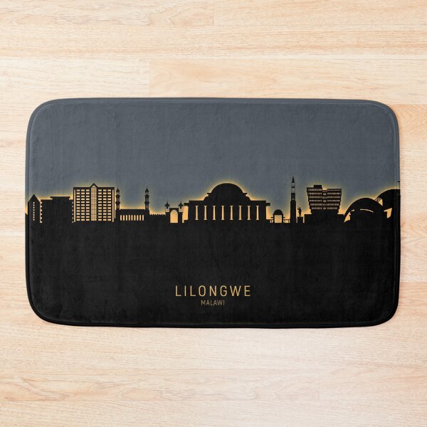 Item preview, Lilongwe Malawi Skyline designed and sold by ArtPrints.