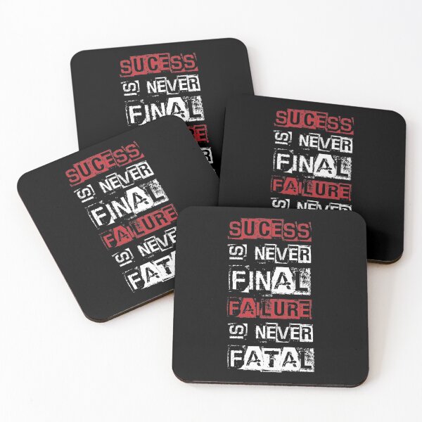 Item preview, FAILURE IS NEVER FATAL  designed and sold by Quotes You Like.