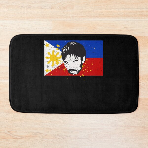 Item preview, Manny Pacquiao distressed philippine flag designed and sold by Teecha.