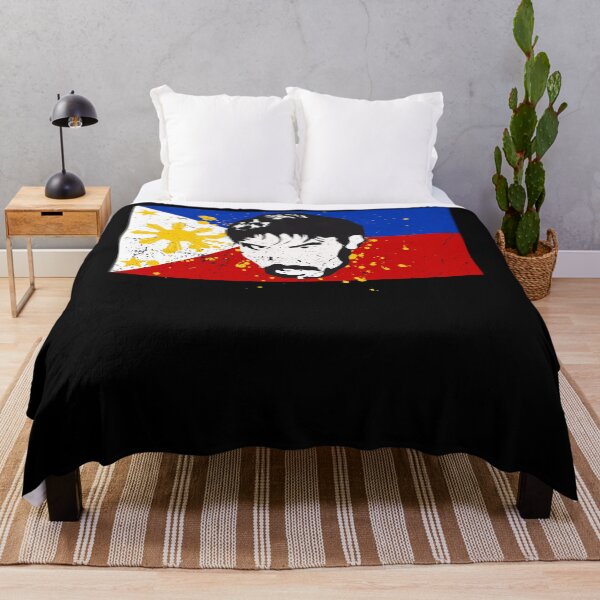 Item preview, Manny Pacquiao distressed philippine flag designed and sold by Teecha.