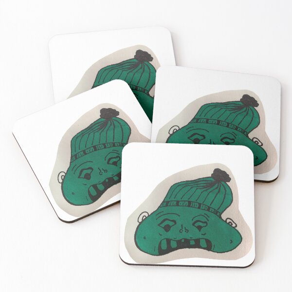 Item preview, Green Face Blob designed and sold by Olivias-art.