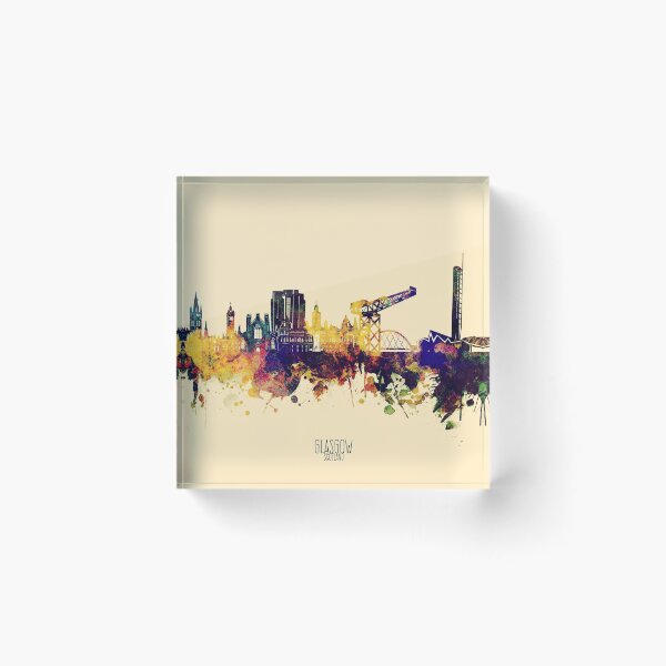 Item preview, glasgow skyline designed and sold by BekimART2.